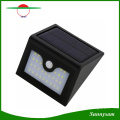 El último modelo 1W Super Bright 28 LED de luz solar de pared al aire libre inalámbrica montada en la pared que adorna el porche, balcón